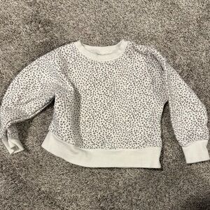 Carter’s Cream Leopard crewneck